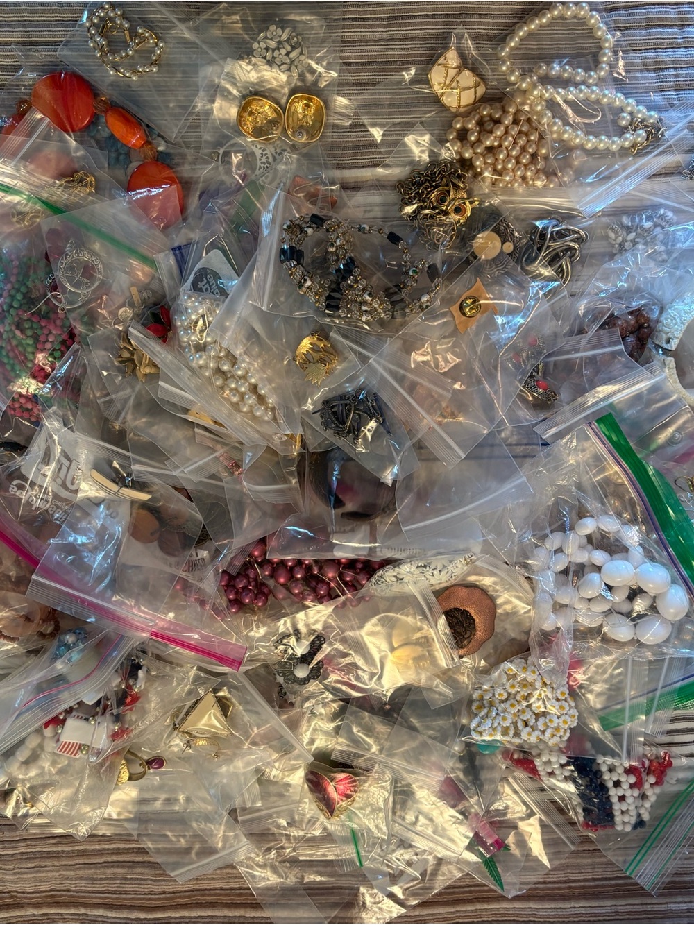 Assorted Vintage Costume Jewelry Lot-100+ pieces